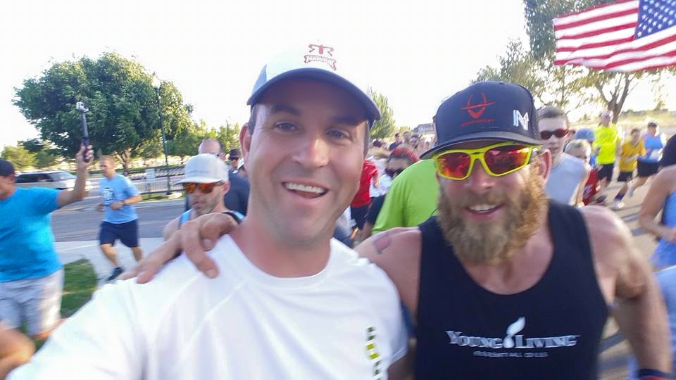 Running the Final World Record Leg with Iron Cowboy - James Lawrence