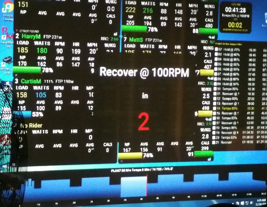 Recover 100 RPMs