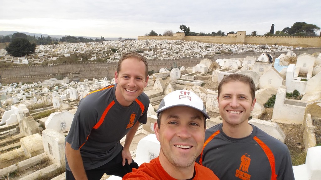 Together at the Moroccan Cemetary