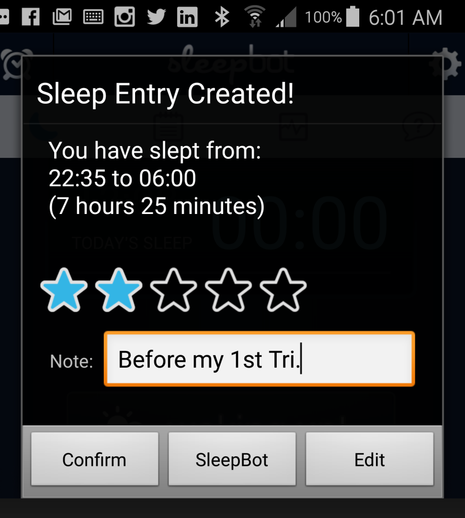 SleepBot Tracker