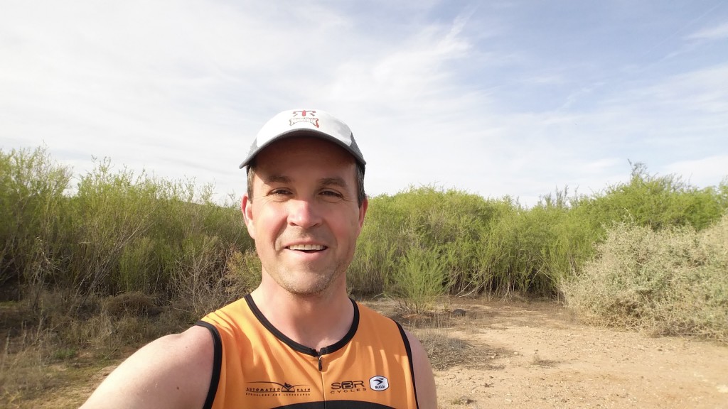 St. George Running Selfie